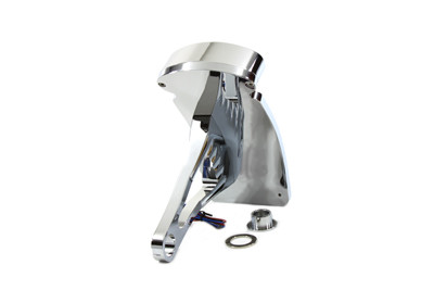 Wyatt Gatling #28-6045LED - Chrome Tail Lamp Assembly With Oval Lamp