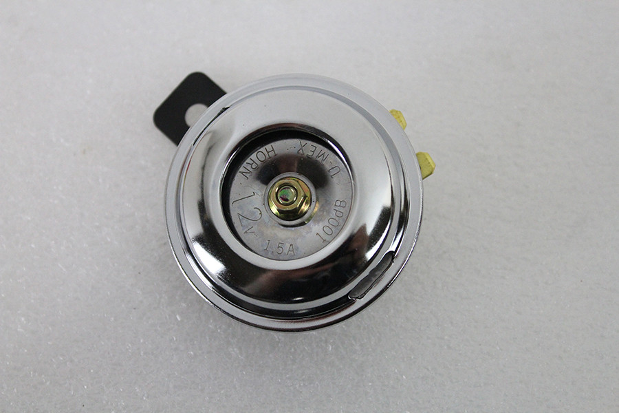 Wyatt Gatling #76073 - Smooth Style 12 Volt Mini Horn Chrome