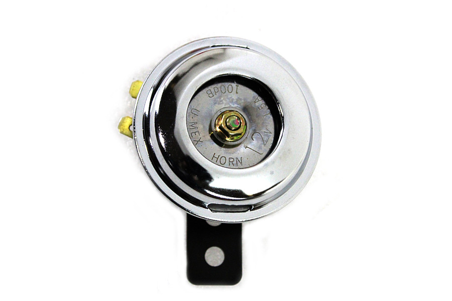 Wyatt Gatling #76073 - Smooth Style 12 Volt Mini Horn Chrome