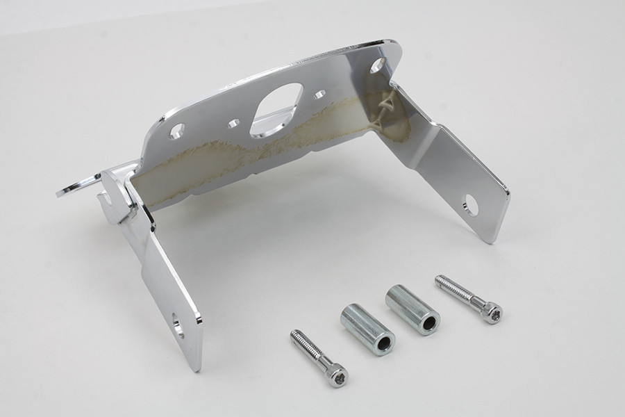 Wyatt Gatling - Chrome Deco Tail Lamp Mount Bracket