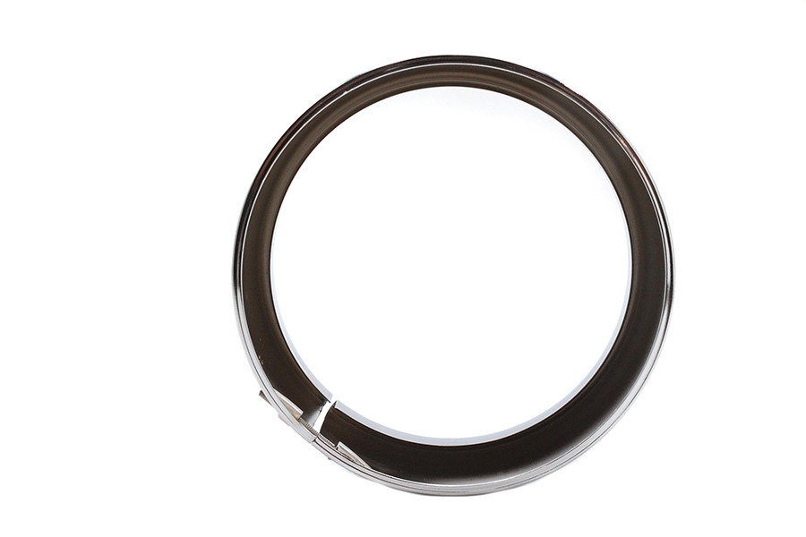 Wyatt Gatling #69625-99 - 5-3/4 inch Outer Headlamp Chrome Frenched Trim Ring
