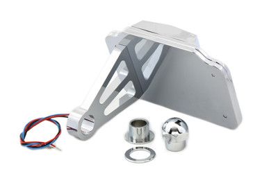 V-Twin - Chrome Plain Type Tail Lamp Assembly