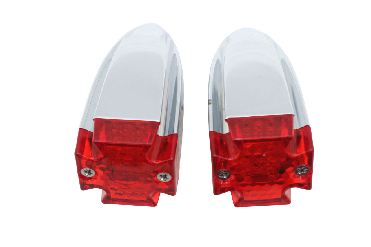 Wyatt Gatling #20-6576 - Maltese Red Lens and LED Marker Lamp Set