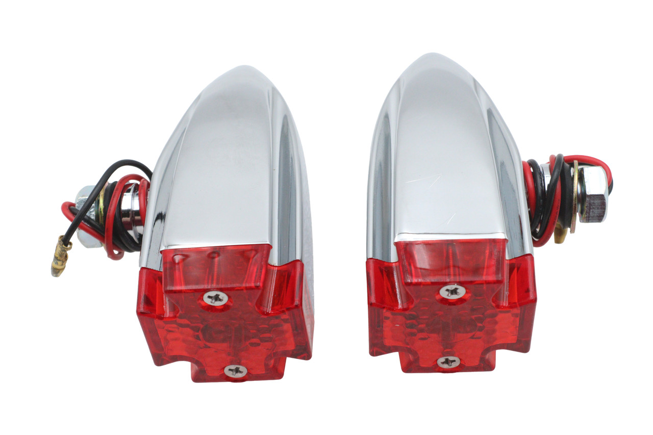 Wyatt Gatling #20-6576 - Maltese Red Lens and LED Marker Lamp Set