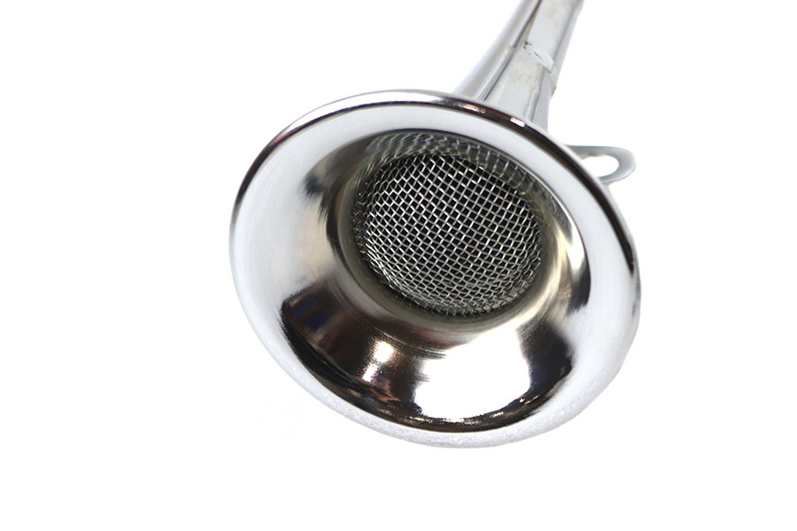 Wyatt Gatling - Trumpet Style 6 Volt Chrome Horn Kit