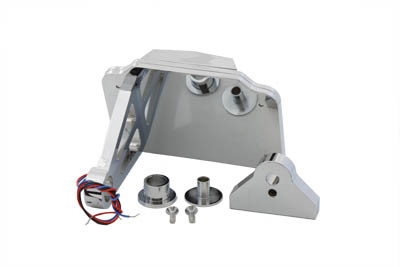 V-Twin - Chrome Plain Style Tail Lamp Assembly