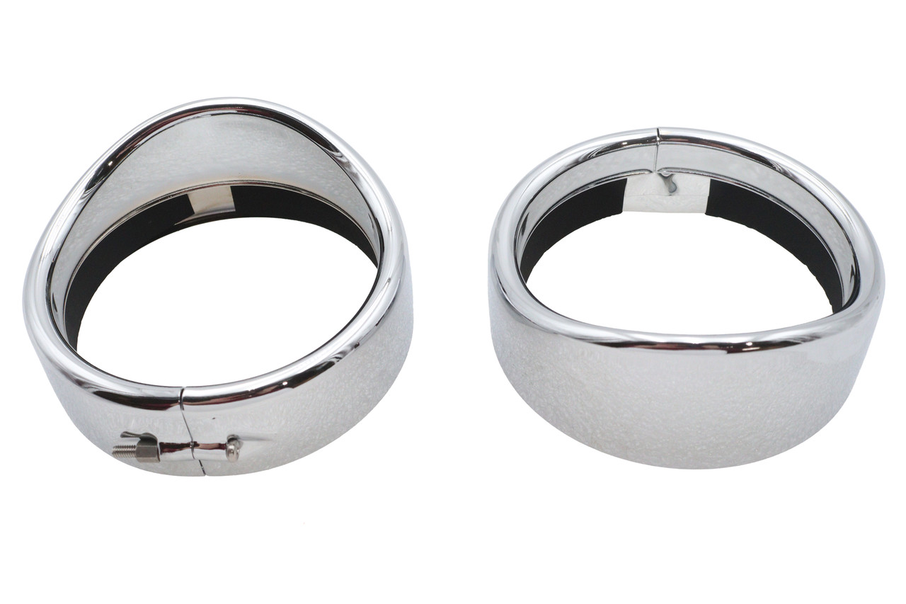 Wyatt Gatling #MPHD0007 - Spotlamp Frenched Trim Ring with Visor
