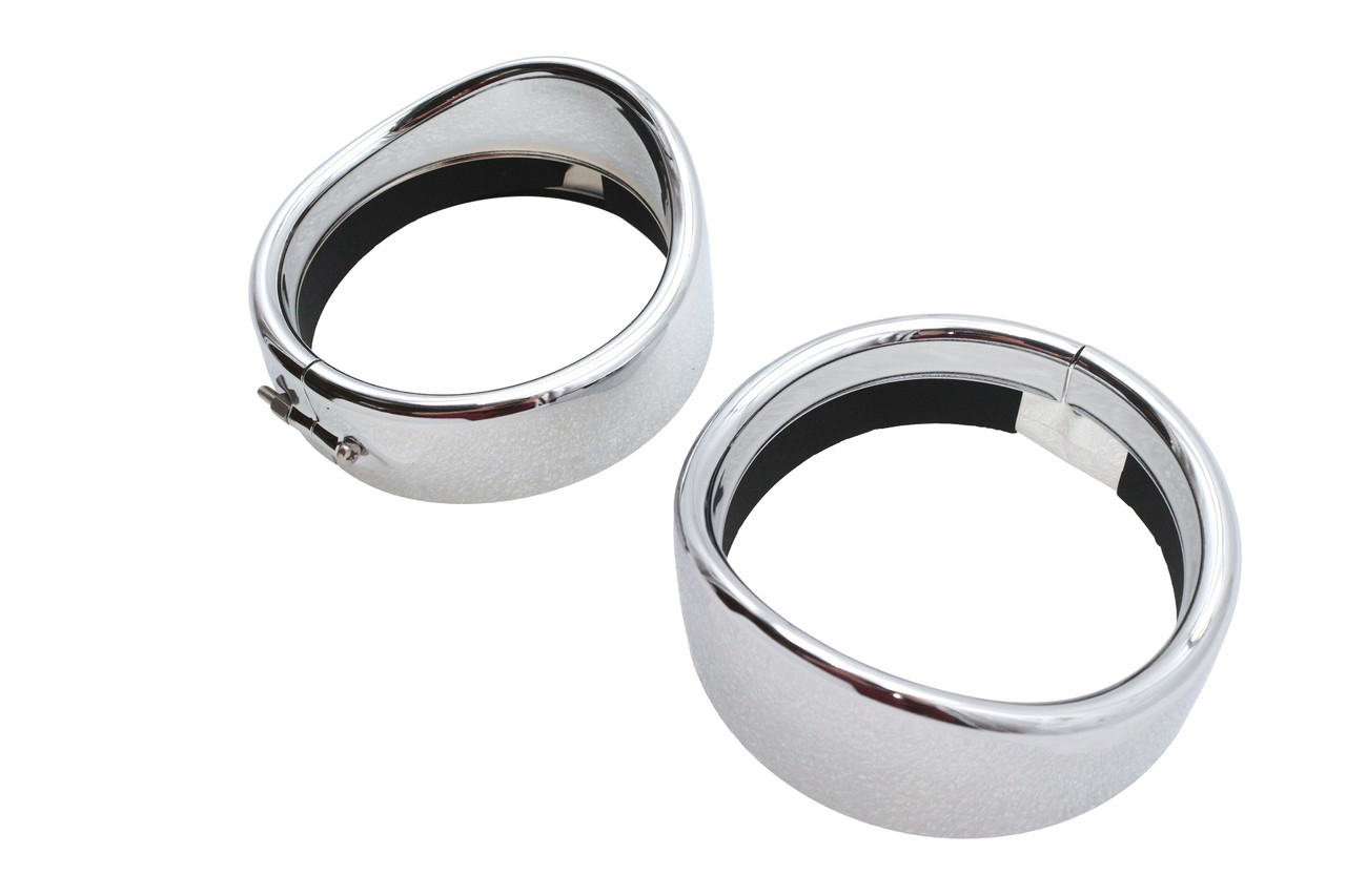 Wyatt Gatling #MPHD0007 - Spotlamp Frenched Trim Ring with Visor