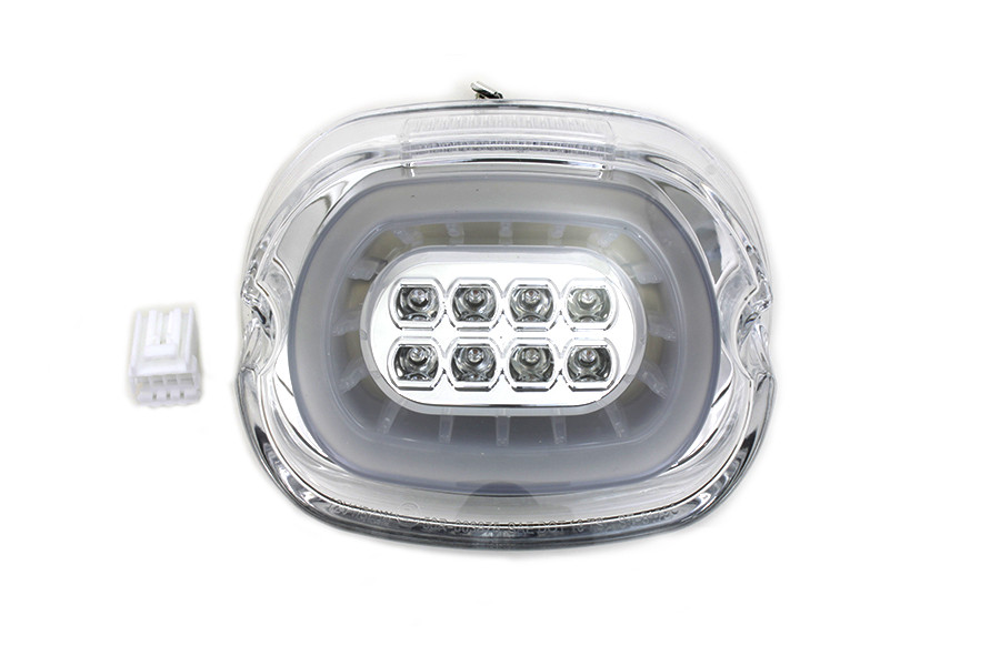 Wyatt Gatling #77502C - Lay Down LED Tail Lamp Clear