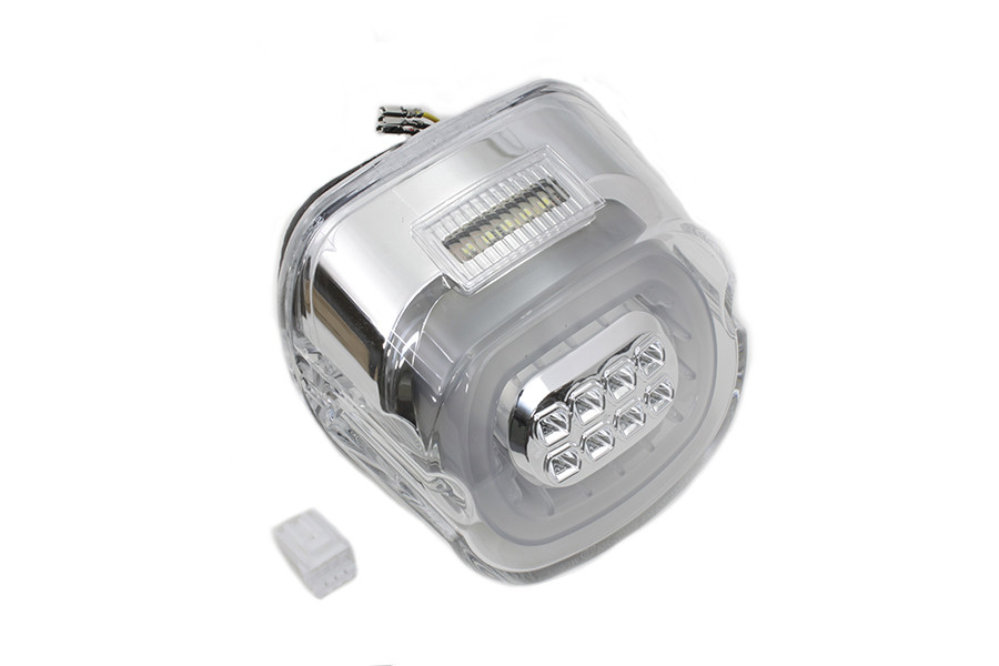 Wyatt Gatling #77502C - Lay Down LED Tail Lamp Clear