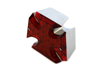 Wyatt Gatling #L24-6631RLEDE - Maltese LED Tail Lamp with Red Lens