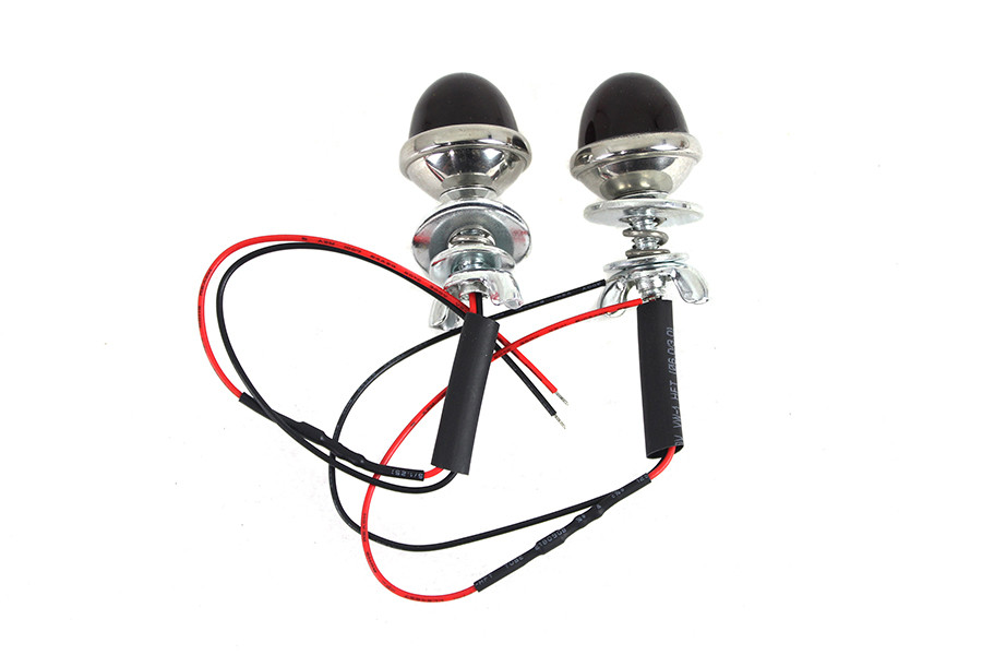 Wyatt Gatling - License Plate Frame Bolt Set With Glass Lens And LED Light