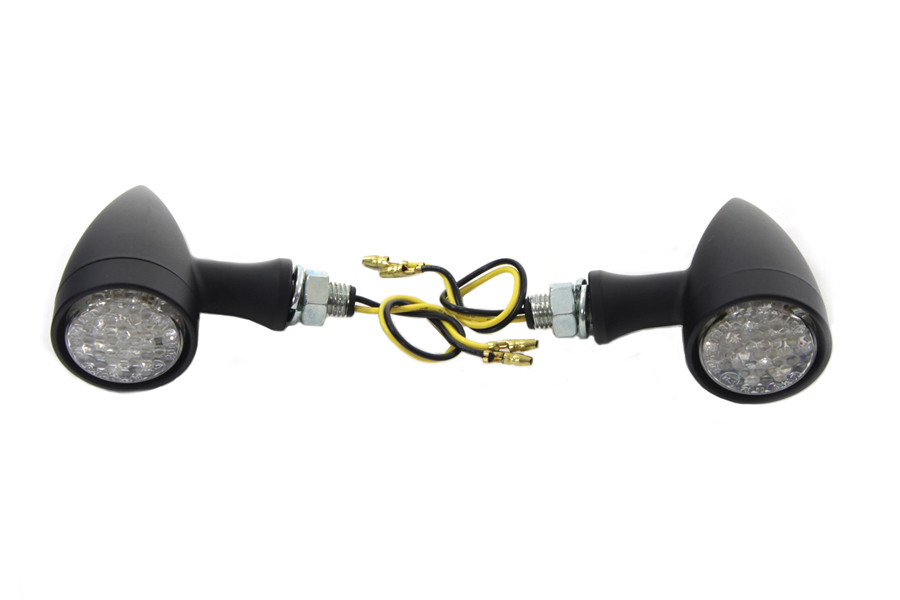 Wyatt Gatling #L22-64B4BE - LED Bullet Marker Lamp Set Black