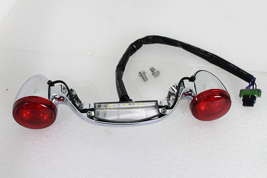 Wyatt Gatling - Chrome FLTRX Rear Turn Signal Bar Kit