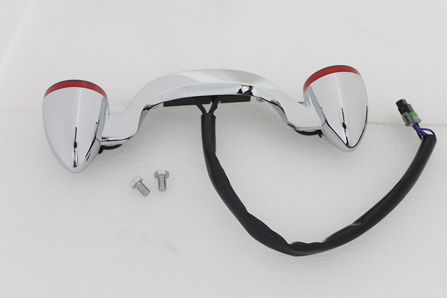 Wyatt Gatling - Chrome FLTRX Rear Turn Signal Bar Kit