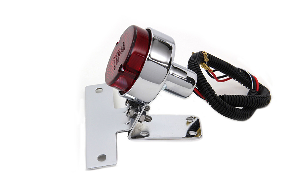Wyatt Gatling #ST-80082 - Chrome Universal Tail Lamp