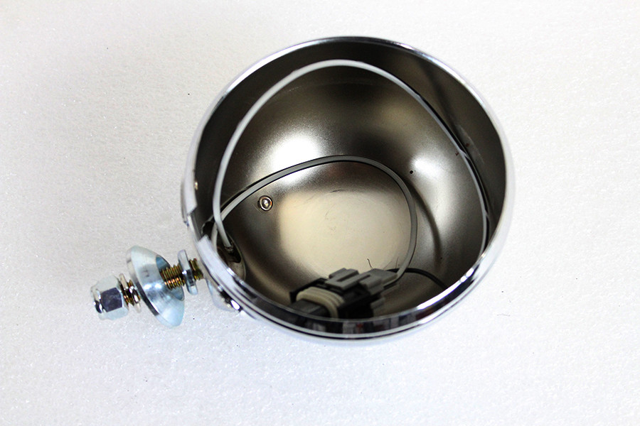 Wyatt Gatling #70256H - Chrome Spotlamp Shell and Wire Kit