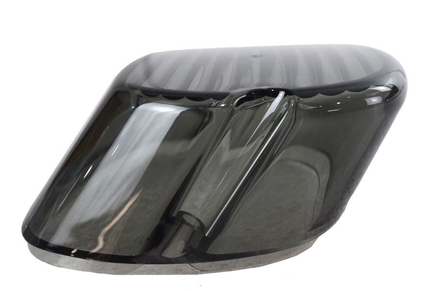 Wyatt Gatling #12-0415M - Tail Lamp Lens Laydown Horizontal Slim Style Smoke