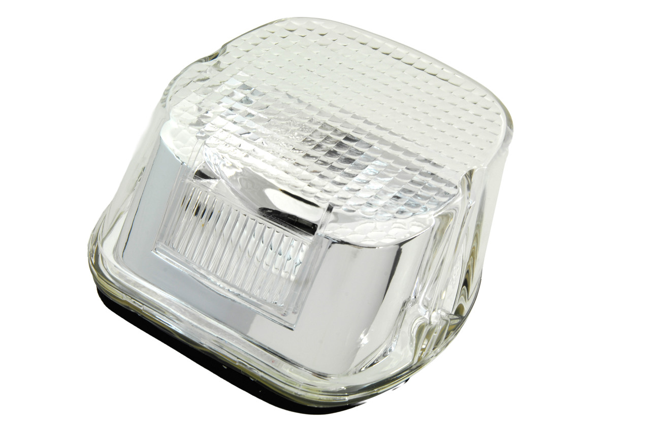 Wyatt Gatling #12-0411CC - Tail Lamp Lens Laydown Style Clear