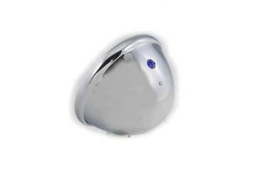 Wyatt Gatling #20-6035 - Chrome 5-3/4 inch Round Faceted Headlamp Assembly