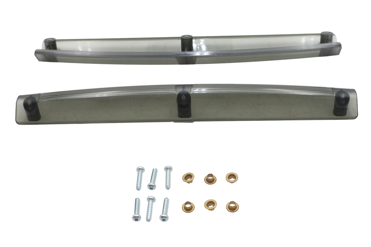 Wyatt Gatling #302206 - Tour Pak Side Smoked Marker Lamp Lens Set