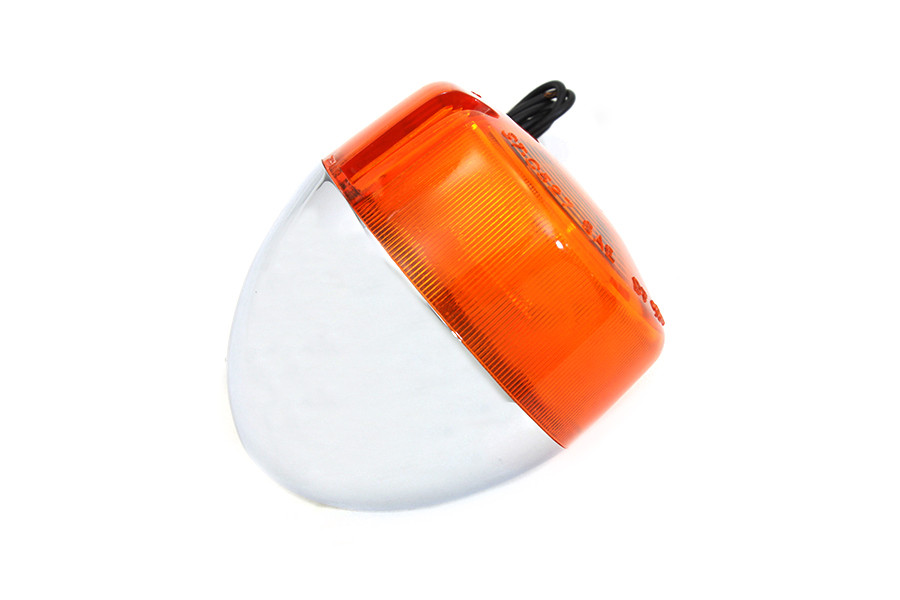 Wyatt Gatling - Chrome Turn Signal Assembly Front Right or Left