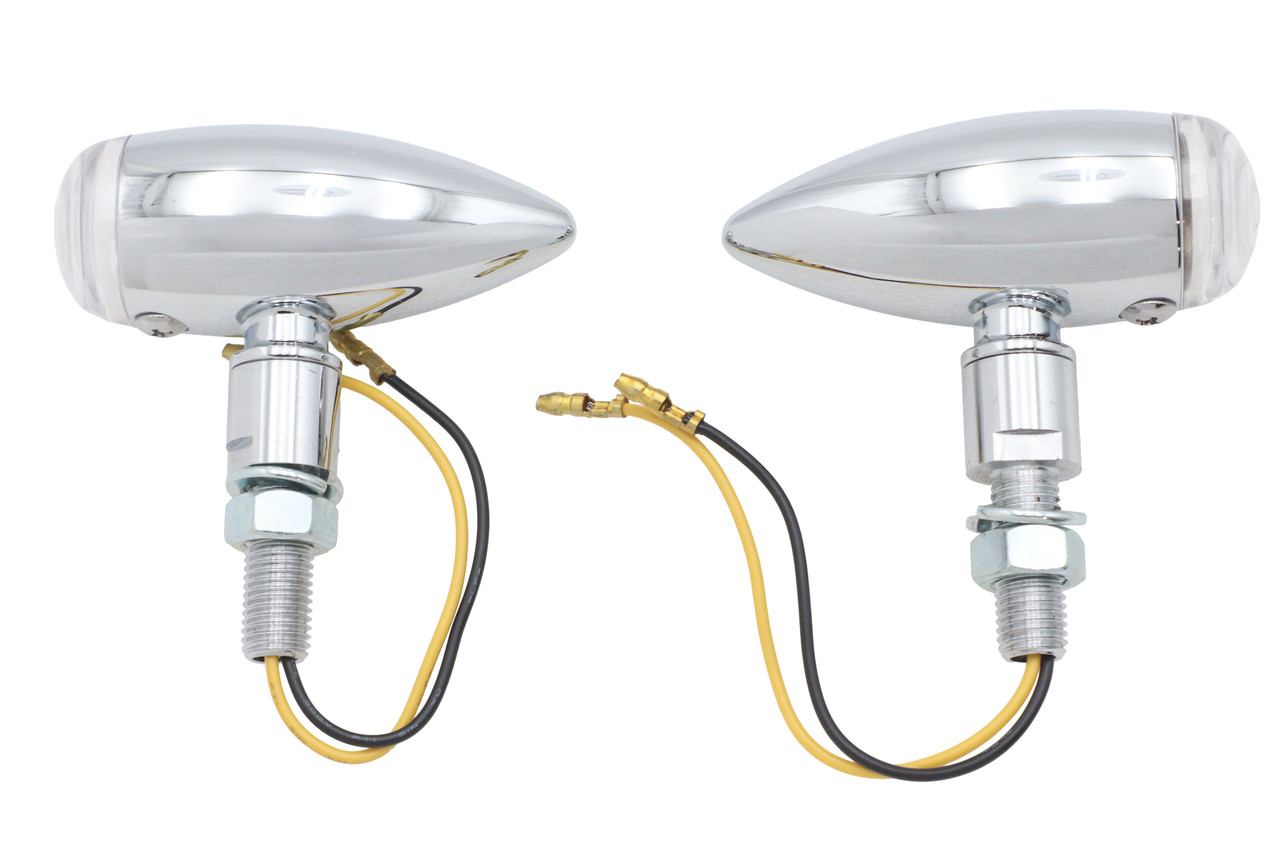 Wyatt Gatling #L22-6689SCLED - Mini LED Bullet Clear Lens Marker Lamp Set
