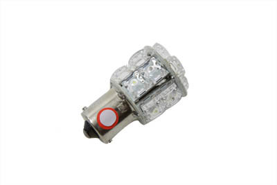 Wyatt Gatling #AS-41SRLED - Super Flux LED Bulb Red and White
