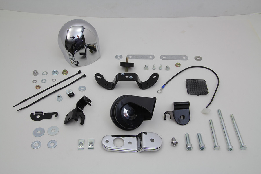 Wyatt Gatling #77827 - Softail and XL Chrome Horn Kit