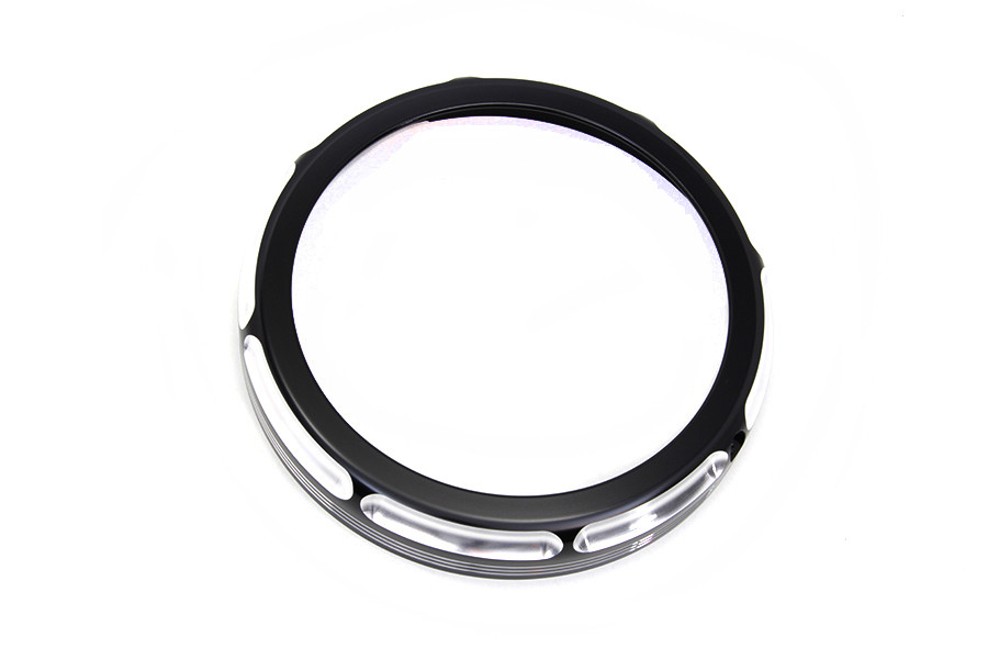 Wyatt Gatling - 7 inch Black Anodize Burst Headlamp Trim Ring