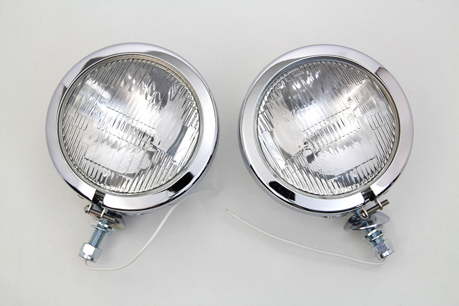 Wyatt Gatling #70243A *MOQ 250 - Chrome FL Spotlamp Set
