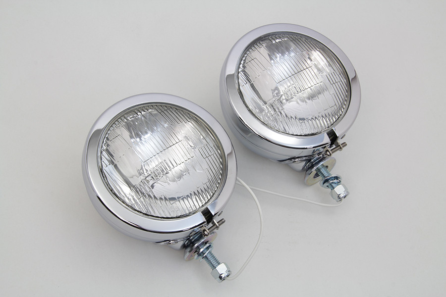 Wyatt Gatling #70243A *MOQ 250 - Chrome FL Spotlamp Set
