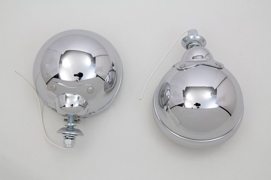 Wyatt Gatling #70243A *MOQ 250 - Chrome FL Spotlamp Set