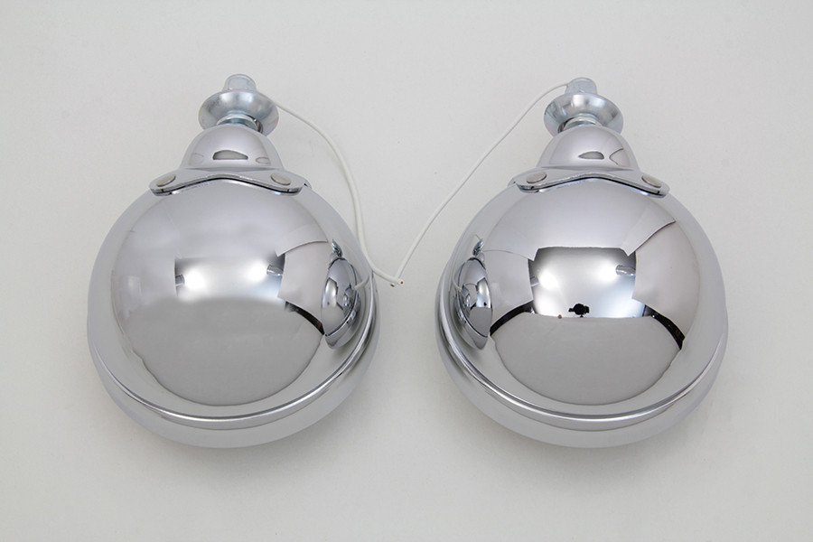 Wyatt Gatling #70243A *MOQ 250 - Chrome FL Spotlamp Set