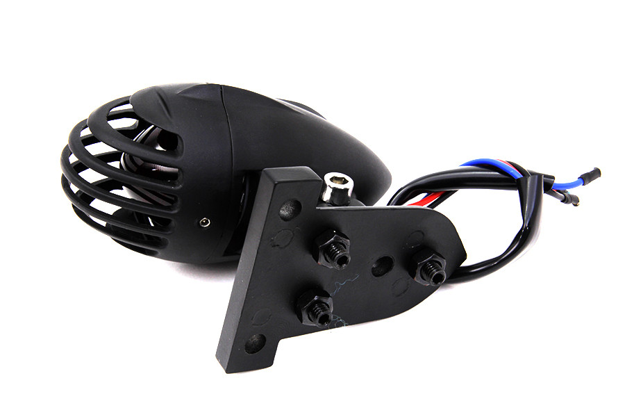 Wyatt Gatling #FTC-3001 - Black Rocket Style Tail Lamp
