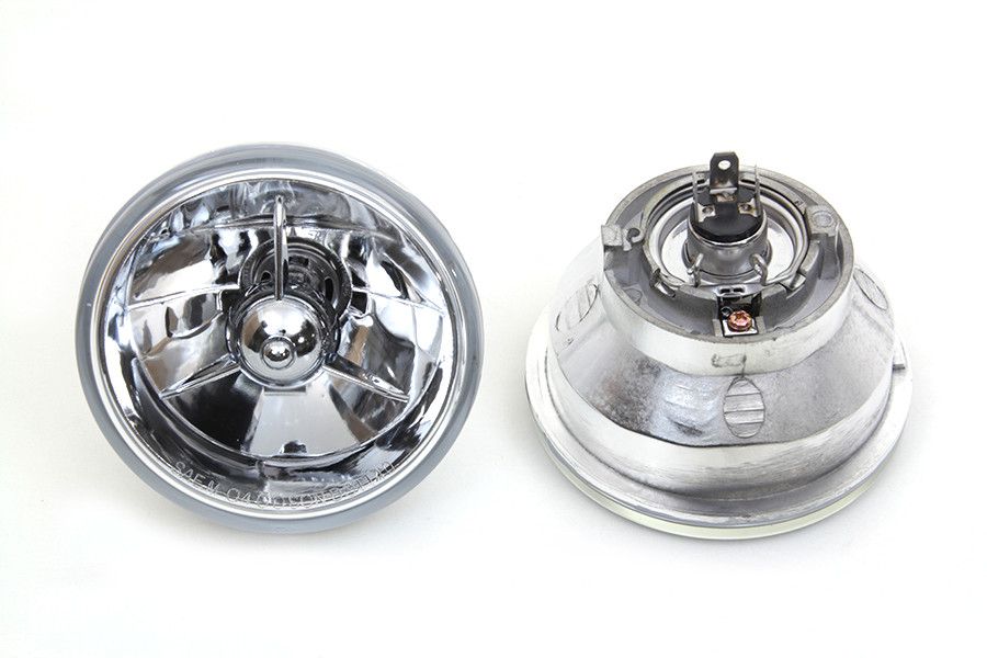 V-Twin - 4-1/2 inch H4 Spotlamp Bulb Set