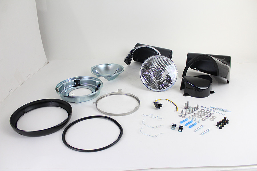 Wyatt Gatling #L20-0629GBKD - Headlamp Cowl Kit Black