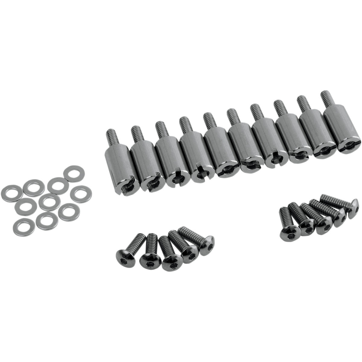 Drag Specialties - Studs - Ignition Plate and Timer Cover - 10-Pack