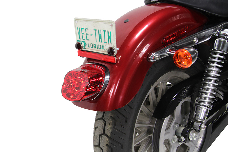 Wyatt Gatling #161271 - Lay Down Tail Lamp Assembly Red LED