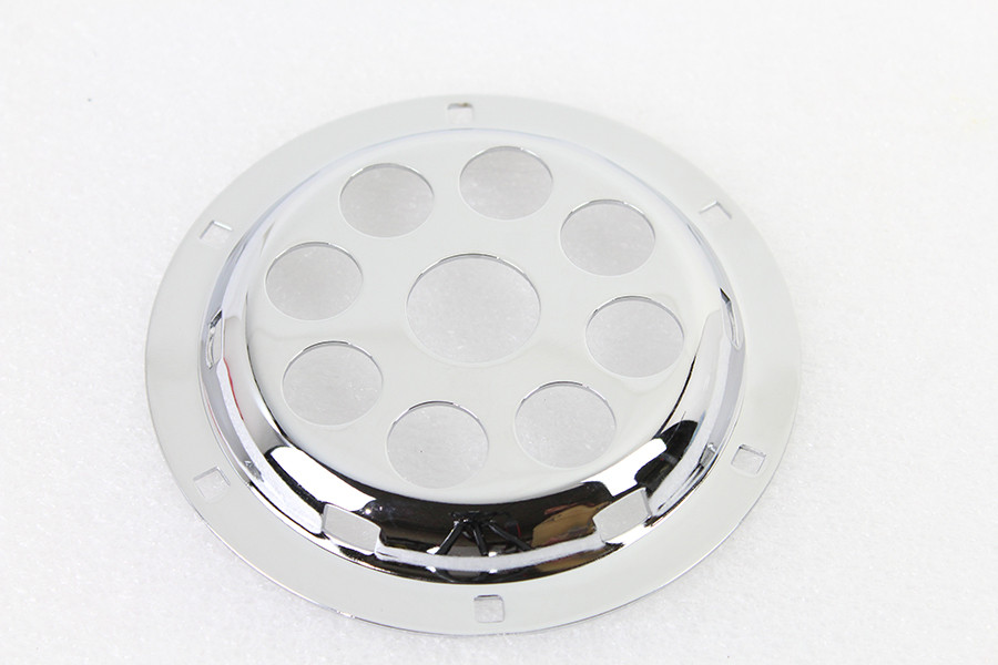 Wyatt Gatling - Chrome 6 inch Horn Face with Holes