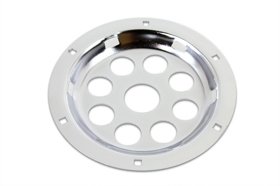 Wyatt Gatling - Chrome 6 inch Horn Face with Holes