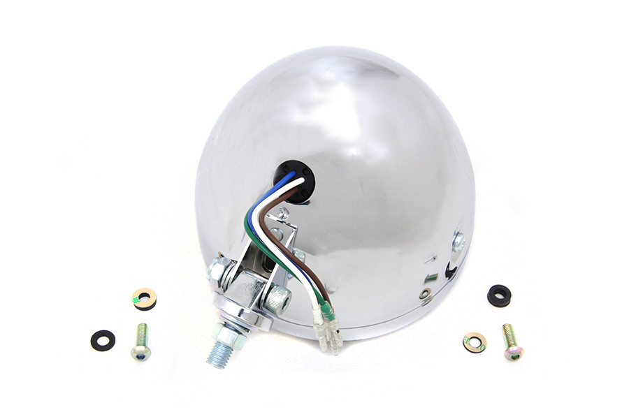 Wyatt Gatling #161903 - 5-3/4 inch H4 Headlamp Unit Chrome