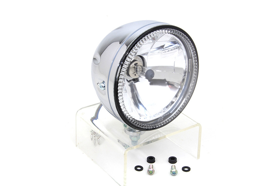 Wyatt Gatling #161903 - 5-3/4 inch H4 Headlamp Unit Chrome