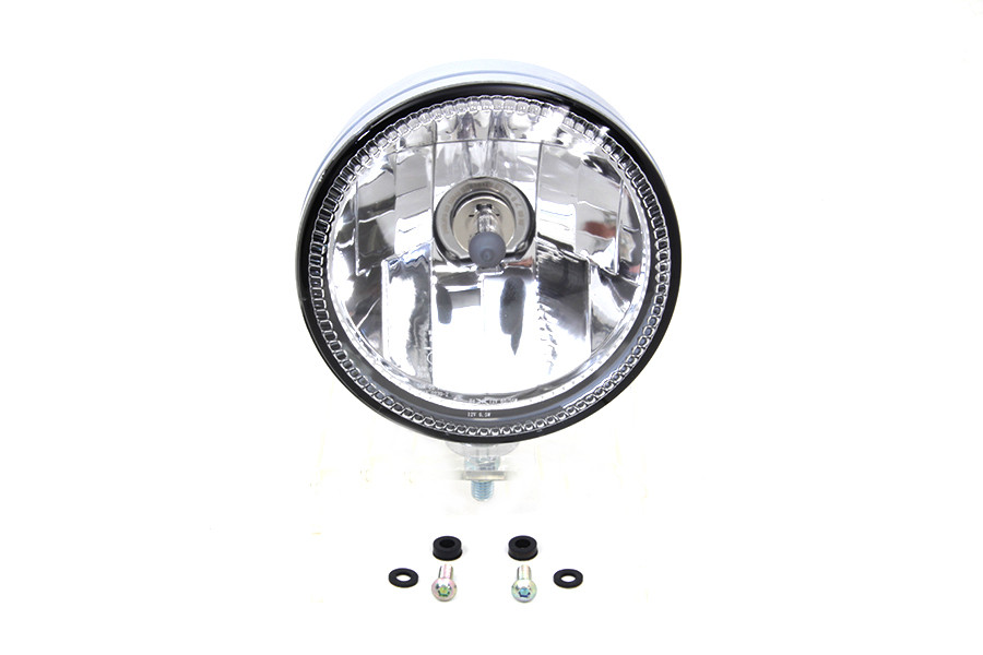 Wyatt Gatling #161903 - 5-3/4 inch H4 Headlamp Unit Chrome