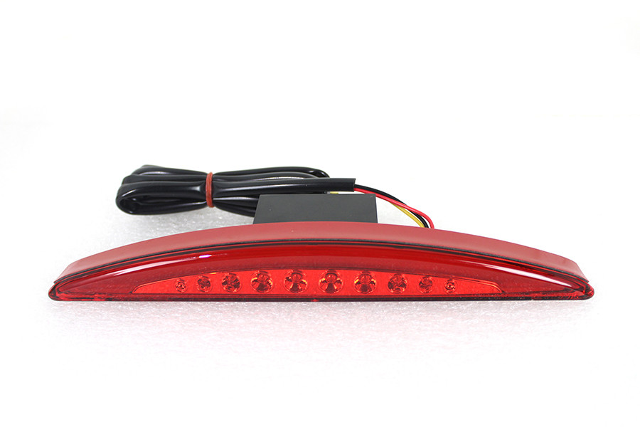 Wyatt Gatling #78393 - Slice Style LED Fender Mount Tail Lamp with Red Lens