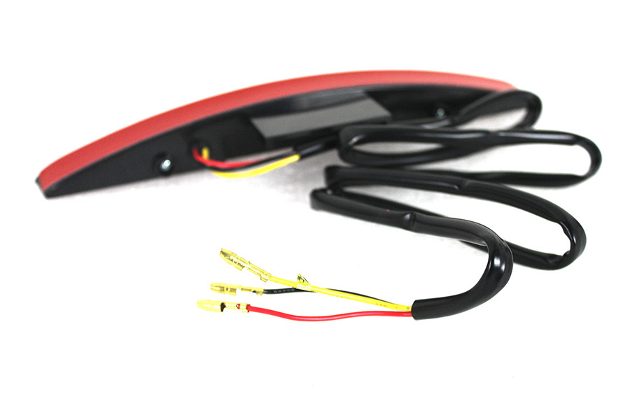 Wyatt Gatling #78393 - Slice Style LED Fender Mount Tail Lamp with Red Lens