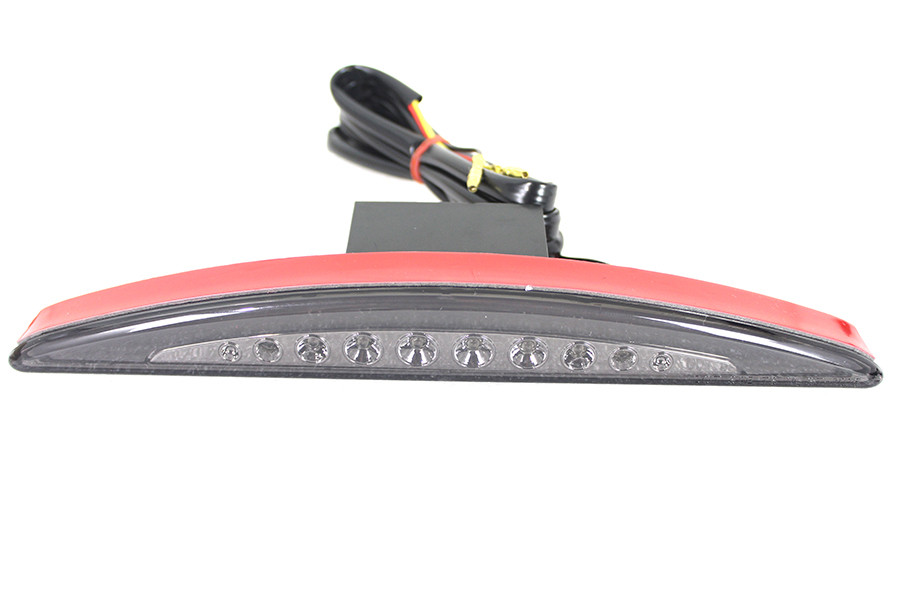 Wyatt Gatling #78393S - Slice Style LED Fender Mount Tail Lamp with Smoke Lens