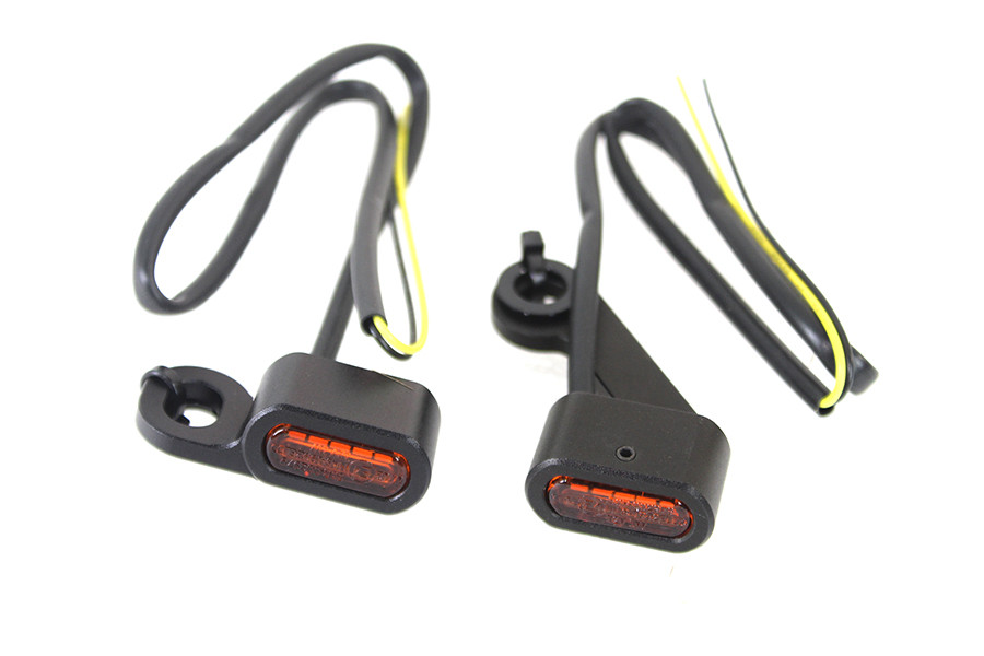 Wyatt Gatling #78418 - Black LED Turn Signal Set
