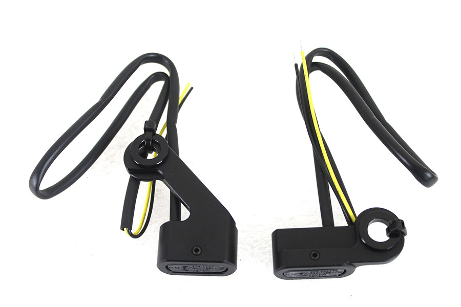 Wyatt Gatling #78414S - Black LED Turn Signal Set