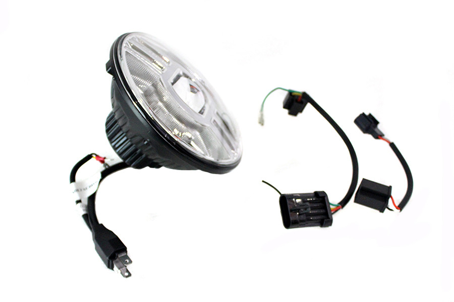 Cyron Lighting #ABIG7B2-C - Cyron 7 inch Beast 2 Integrated Headlamp Chrome